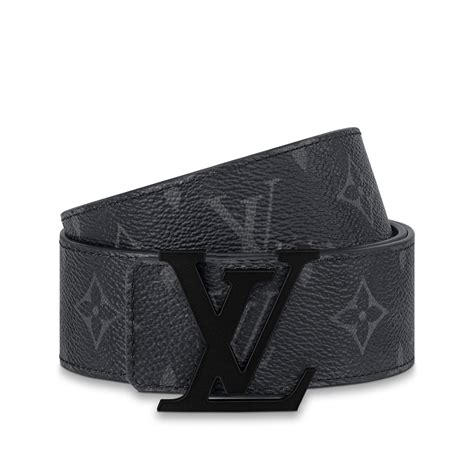 louis vuitton initiales belt monogram eclipse black gray|LOUIS VUITTON Official USA Website .